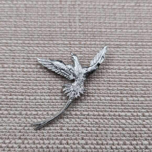 Jewelry - Sterling Silver Bird Of Paradise Pin Brooch B850